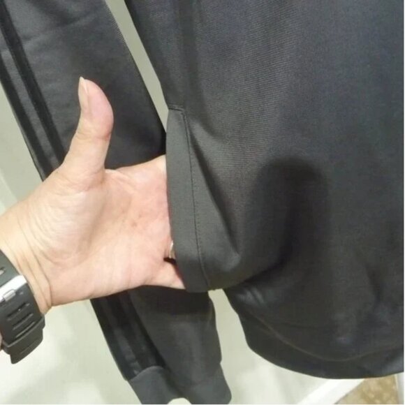 ADIDAS TRACK JACKET SIZE LARGE GRAY - Picture 8 of 8